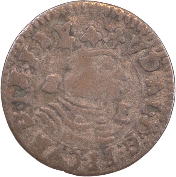 2035_1 Bistum Chur, 1 Kreuzer, 1710, ss