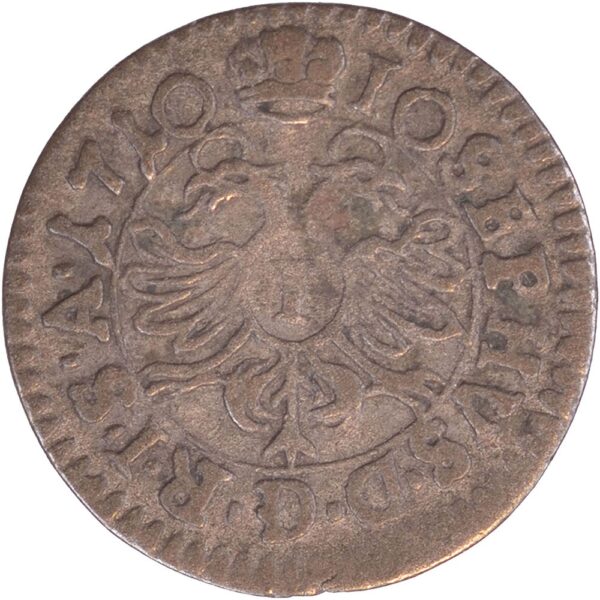 Bistum Chur, 1 Kreuzer, 1710, ss
