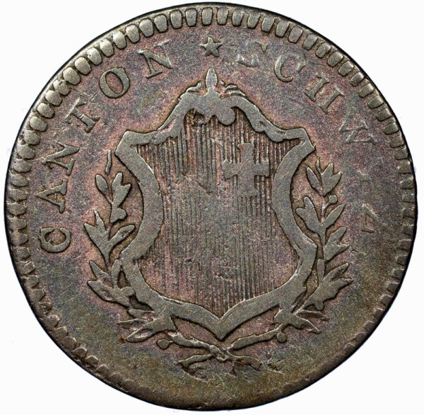 2049_1 Schwyz, 2/3 Batzen, 1811, ss-vz