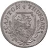 Thurgau, 1/2 Batzen, 1808, unz/stgl