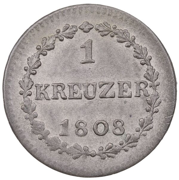 Thurgau, 1 Kreuzer, 1808, unz/stgl