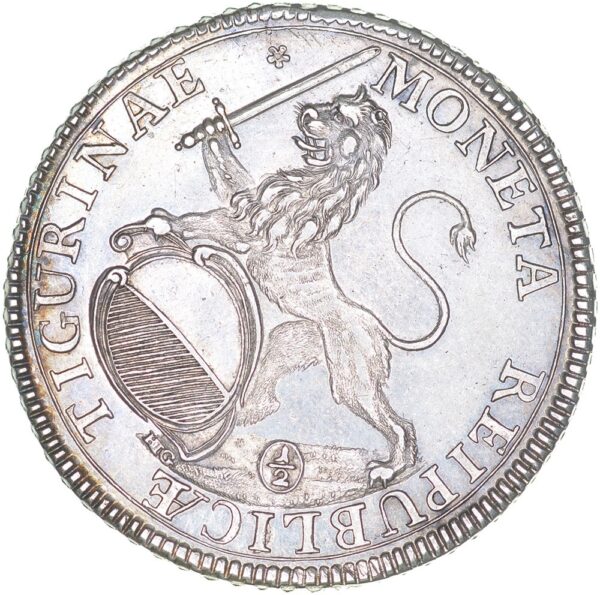 2087_1 Zürich, 1/2 Taler, 1720, vz-unz