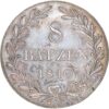 Zürich, 8 Batzen, 1810, vz-unz