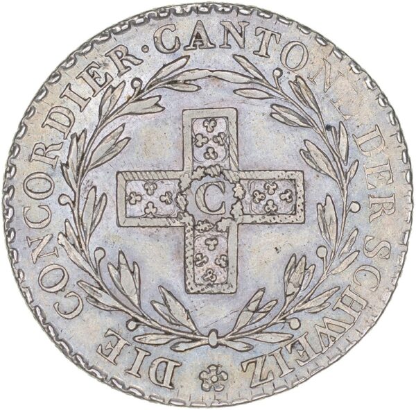 Aargau, 5 Batzen, 1826, unz-