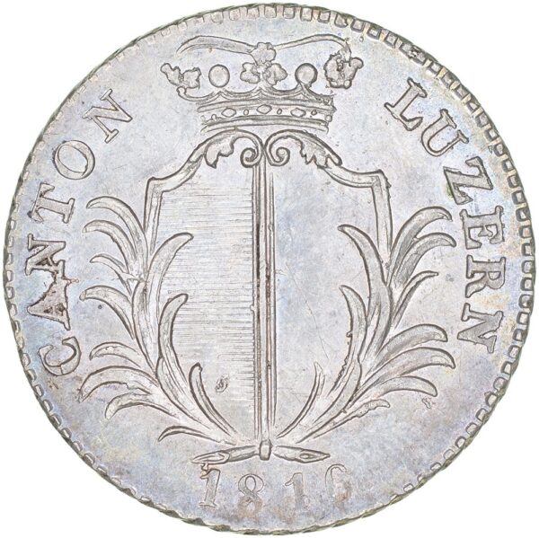 2097_1 Luzern, 5 Batzen, 1816, unz/stgl