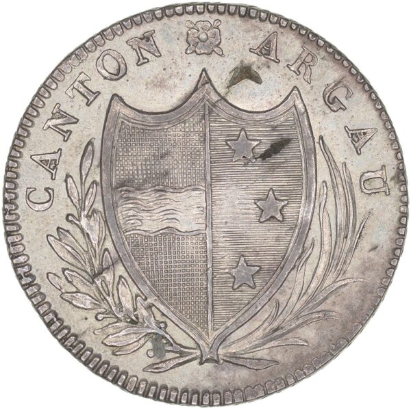 2098_1 Aargau, 5 Batzen, 1810, unz-