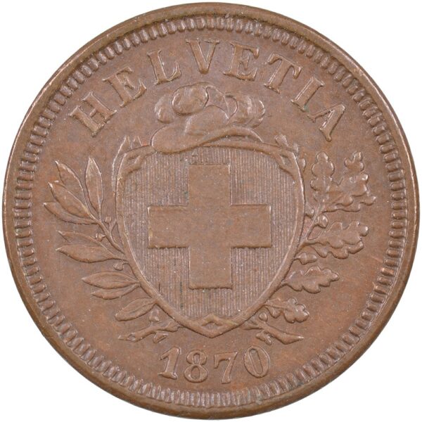 25035_1 1 Rappen, 1870, unz/stgl