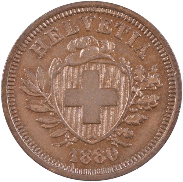 25055_1 1 Rappen, 1880, unz/stgl