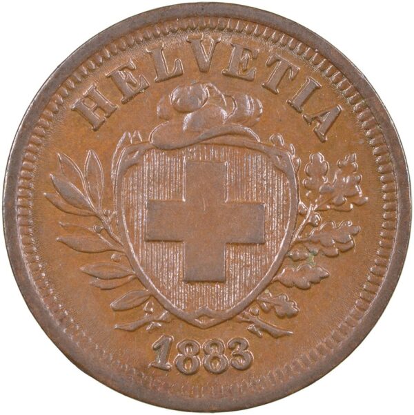 25060_1 1 Rappen, 1883, unz/stgl