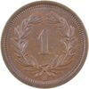 1 Rappen, 1892, unz/stgl