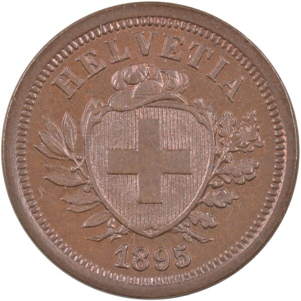 25084_1 1 Rappen, 1895, unz/stgl