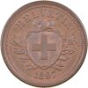 1 Rappen, 1897, Stempelglanz
