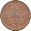 1 Rappen, 1898, Stempelglanz