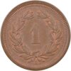 1 Rappen, 1898, Stempelglanz