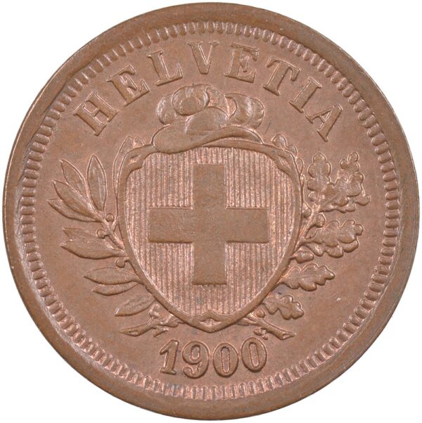 1 Rappen, 1900, unz/stgl