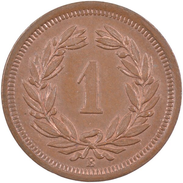 1 Rappen, 1900, unz/stgl