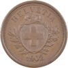 1 Rappen, 1902, unzirkuliert