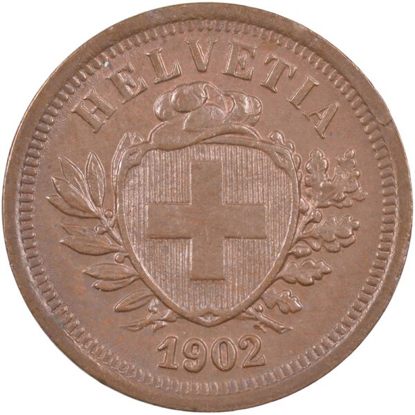1 Rappen, 1902, unz/stgl