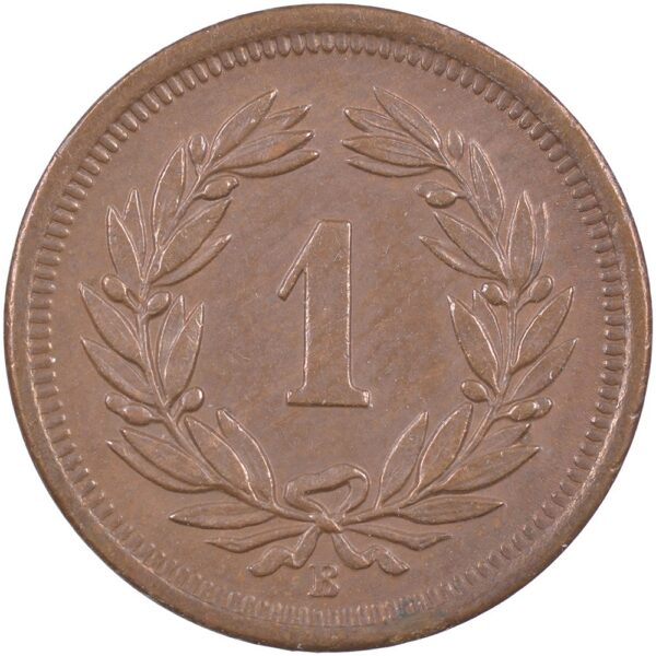 1 Rappen, 1902, unz/stgl