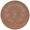 1 Rappen, 1902, Stempelglanz