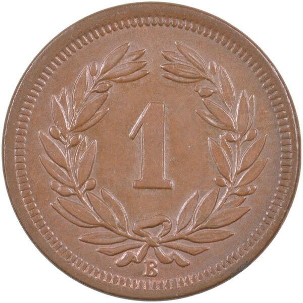 1 Rappen, 1903, unz/stgl