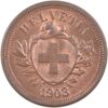 1 Rappen, 1903, Stempelglanz
