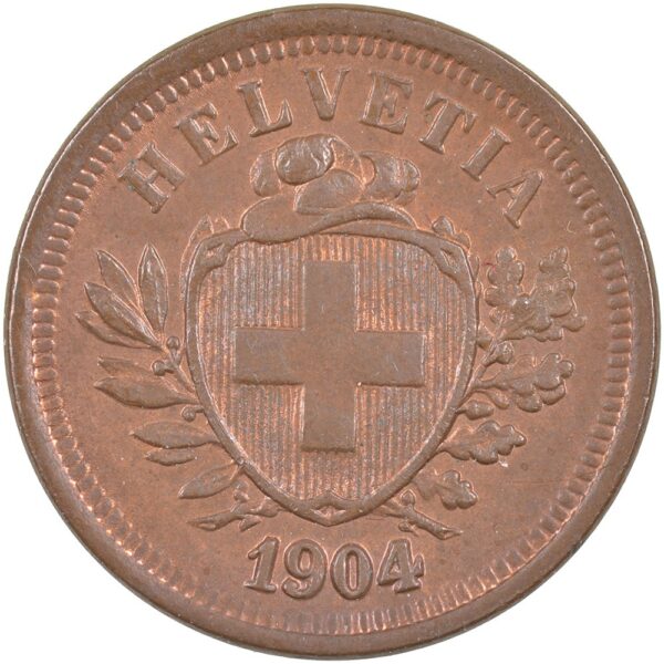 25105_1 1 Rappen, 1904, unz/stgl