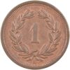 1 Rappen, 1904, unz/stgl