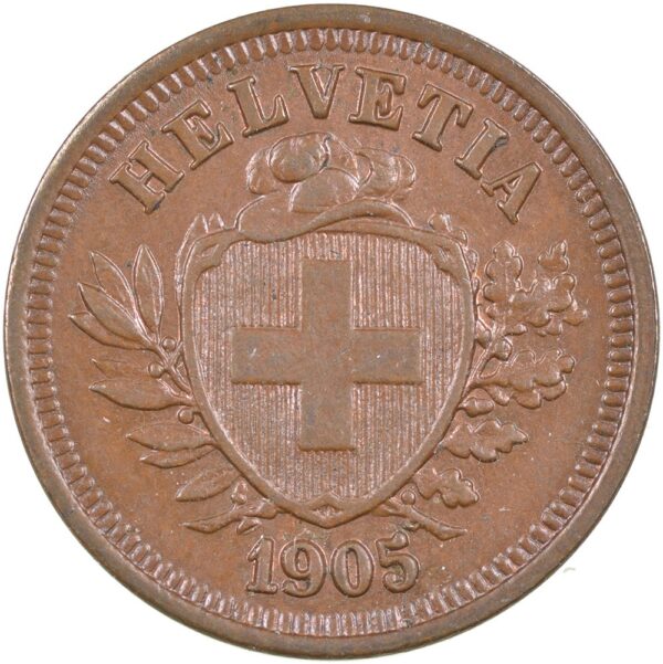 25107_1 1 Rappen, 1905, unzirkuliert