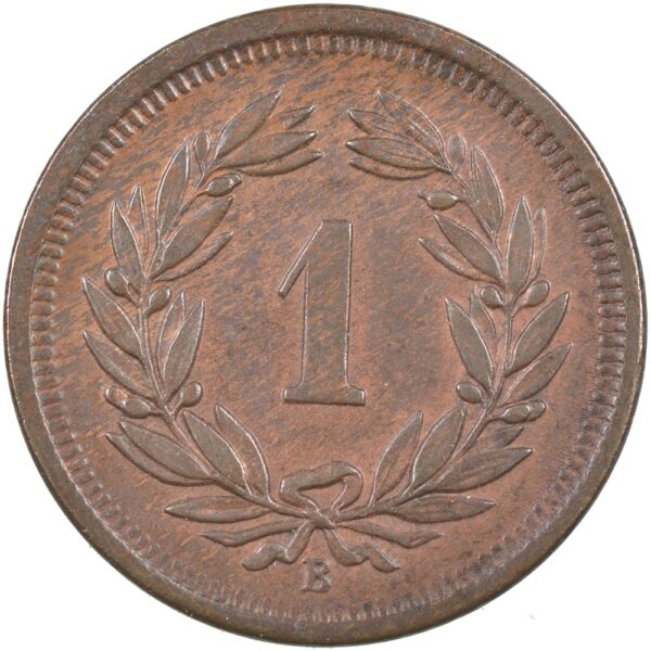 1 Rappen, 1906, unz/stgl