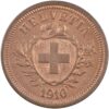 1 Rappen, 1910, Stempelglanz