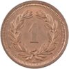 1 Rappen, 1910, Stempelglanz
