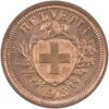 1 Rappen, 1913, Stempelglanz