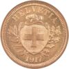 1 Rappen, 1917, Stempelglanz