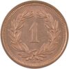 1 Rappen, 1926, Stempelglanz