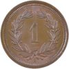 1 Rappen, 1928, Stempelglanz