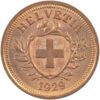 1 Rappen, 1929, Stempelglanz