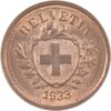 1 Rappen, 1933, Stempelglanz