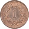 1 Rappen, 1933, Stempelglanz