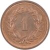 1 Rappen, 1934, Stempelglanz