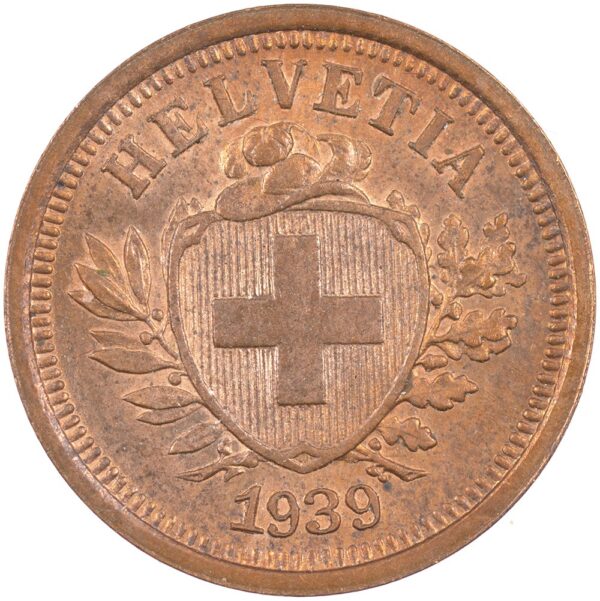 25169_1 1 Rappen, 1939, unz/stgl