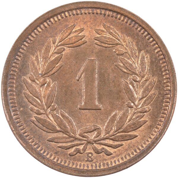 1 Rappen, 1939, unz/stgl
