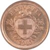 1 Rappen, 1940, Stempelglanz