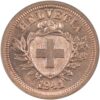 1 Rappen, 1941, Stempelglanz