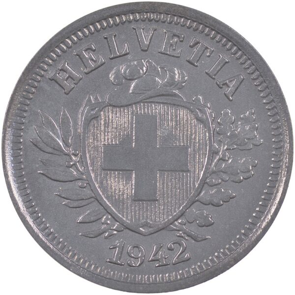 25175_1 1 Rappen, 1942, Stempelglanz