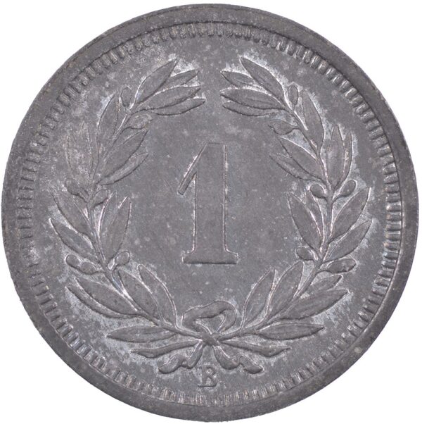 1 Rappen, 1946, unzirkuliert