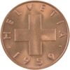 1 Rappen, 1959, Stempelglanz