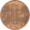 1 Rappen, 1962, Stempelglanz