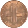 1 Rappen, 1963, Stempelglanz