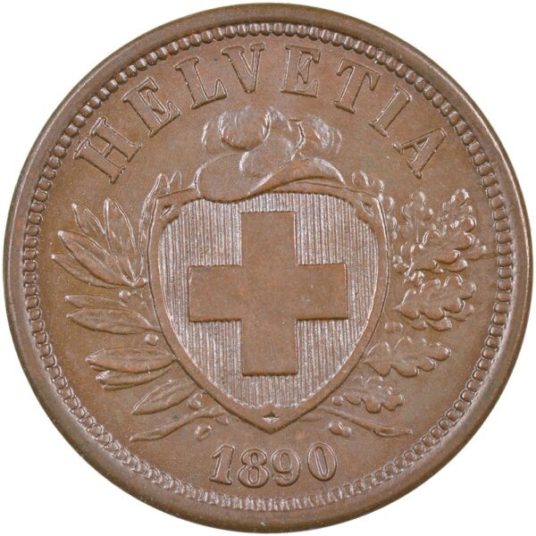 25246_1 2 Rappen, 1890, unz/stgl